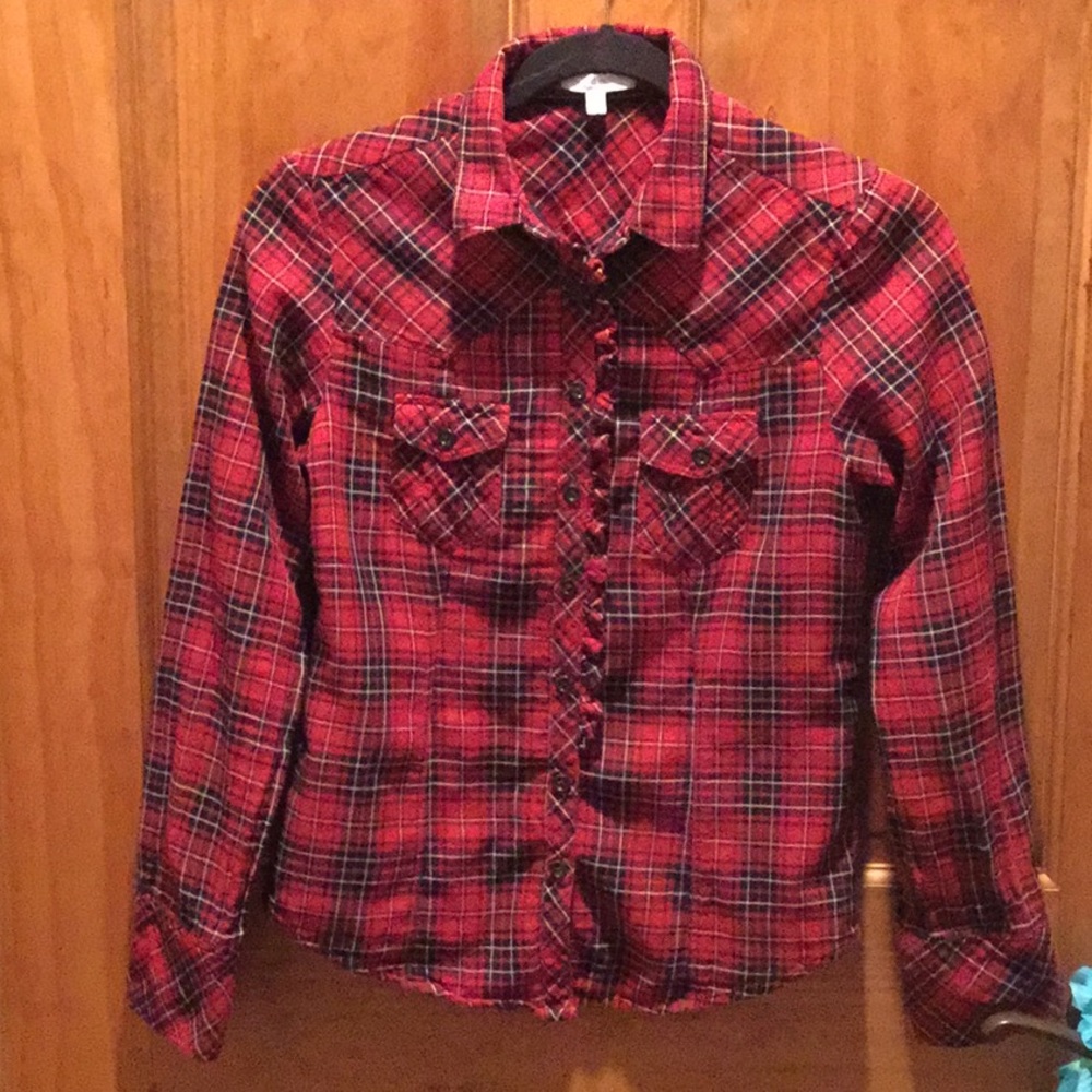 Women’s gap small fitted button down shirt